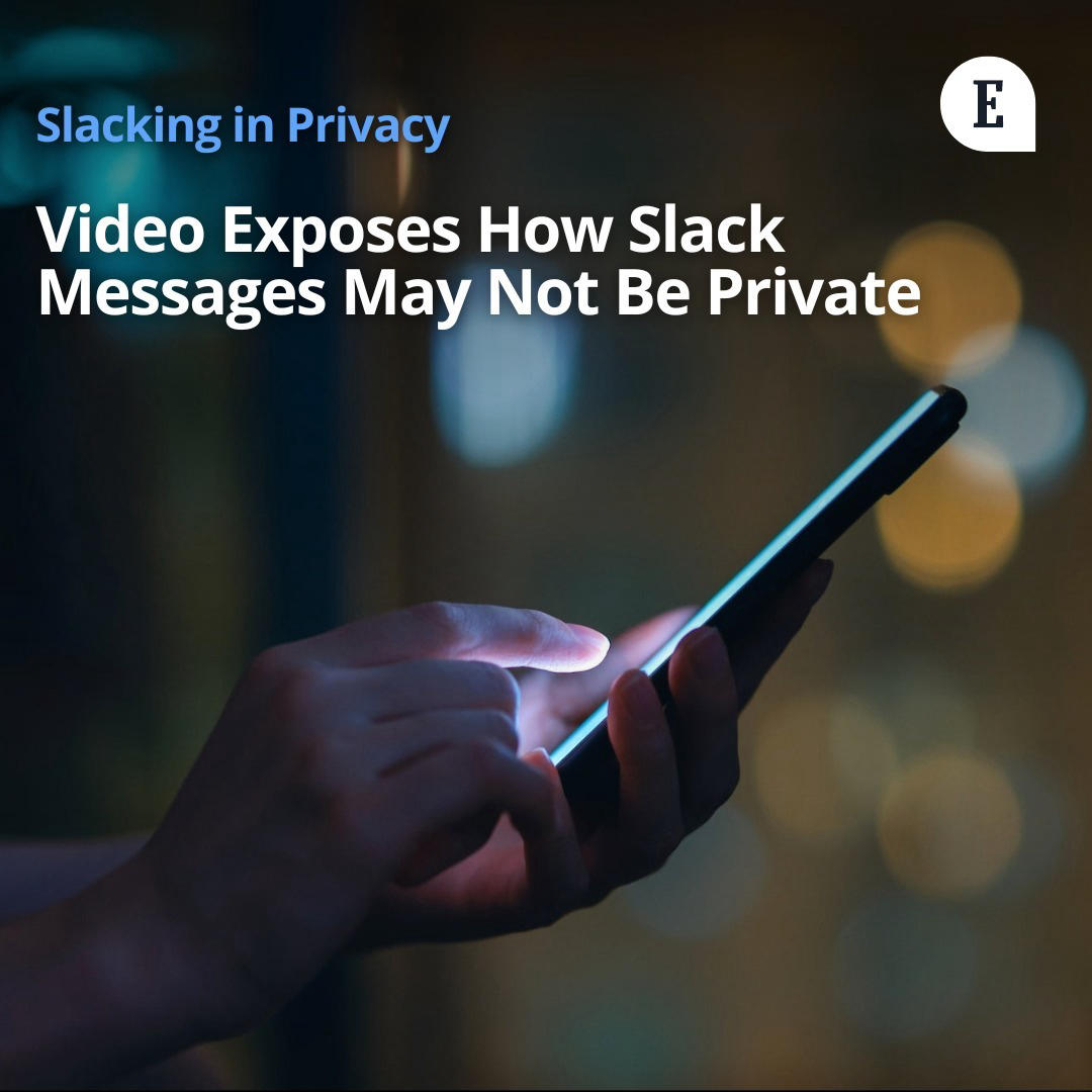 Entrepreneur - One TikToker seems to be exposing how messages on the popular work messaging app Slac