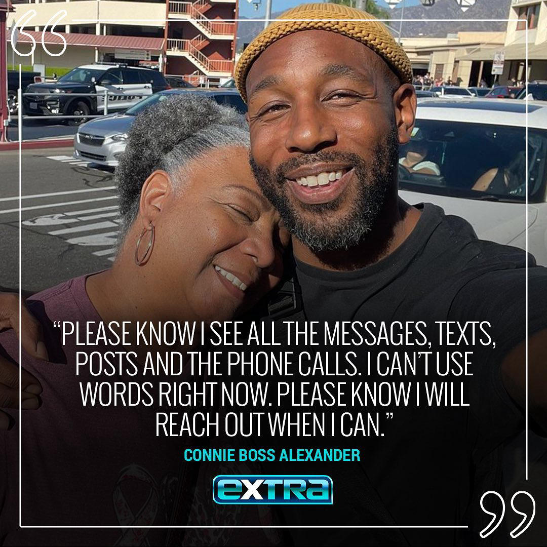 image  1 ExtraTV - Days after his death, Stephen “tWitch” Boss’s mom Connie Boss Alexander is breaking her si