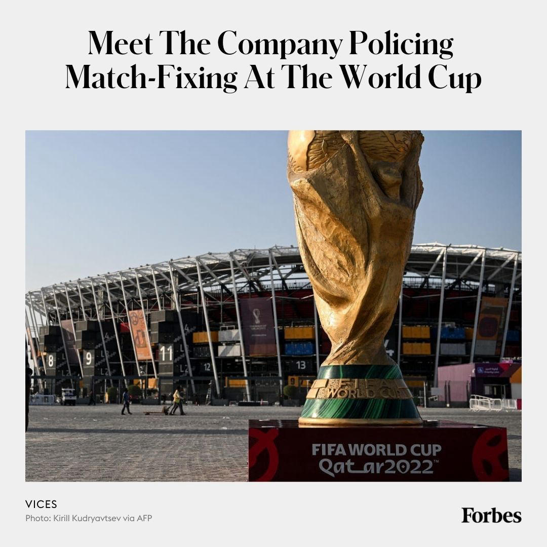 Forbes - Bettors are expected to wager more than $160 billion during the 2022 World Cup