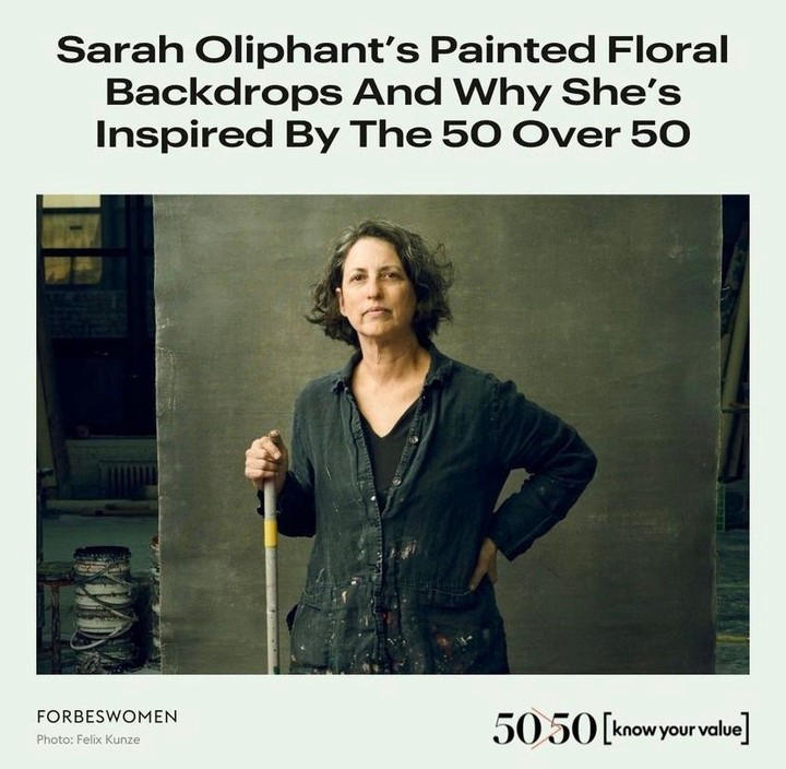 ForbesWomen - With four new portraits to lead the 2022 list, Forbes decided to stick with florals as