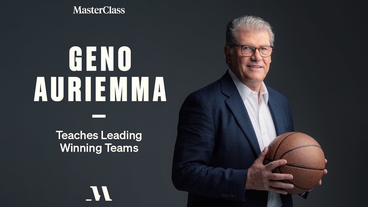 Geno Auriemma Teaches Leading Winning Teams : Official Trailer : Masterclass