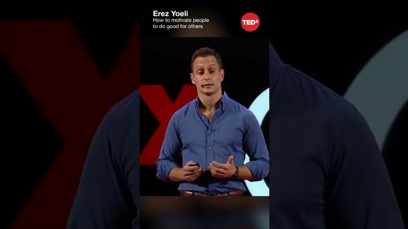 How To Motivate People To Do Good For Others #shorts #tedx
