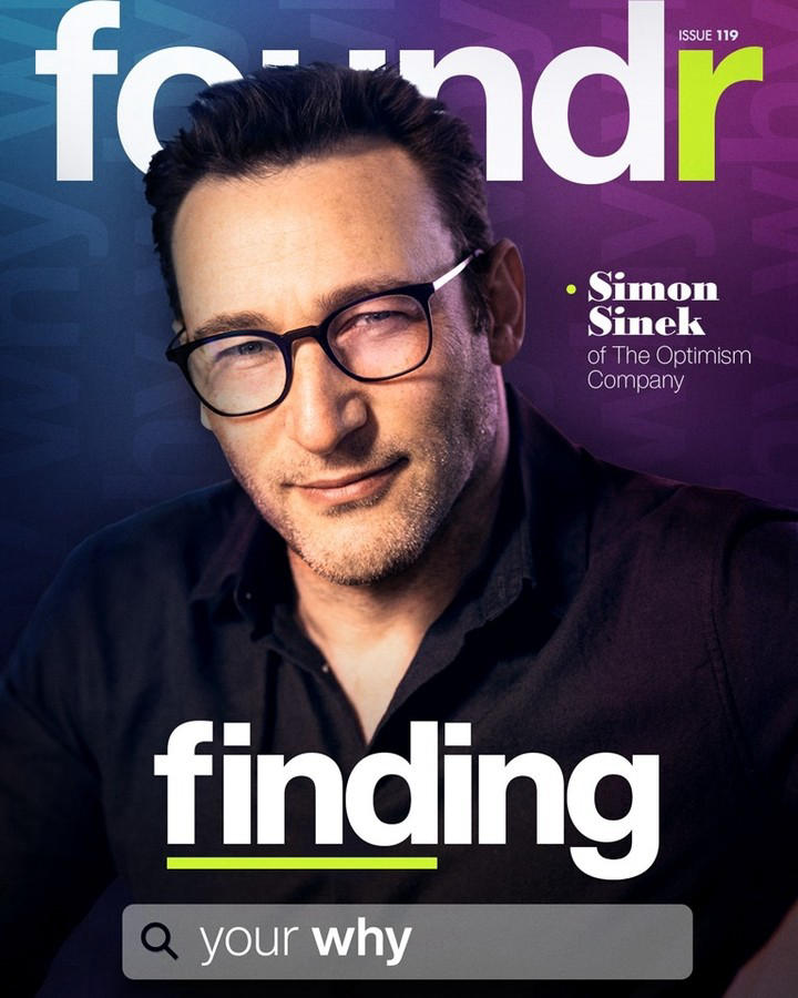 image  1 In our newest edition of the Foundr Magazine, author, speaker, and thought leader #simonsinek opens