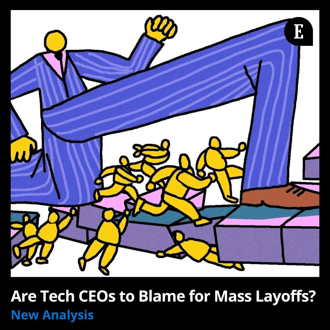 In their layoff announcements, pretty much every tech company blamed the cuts on the economy