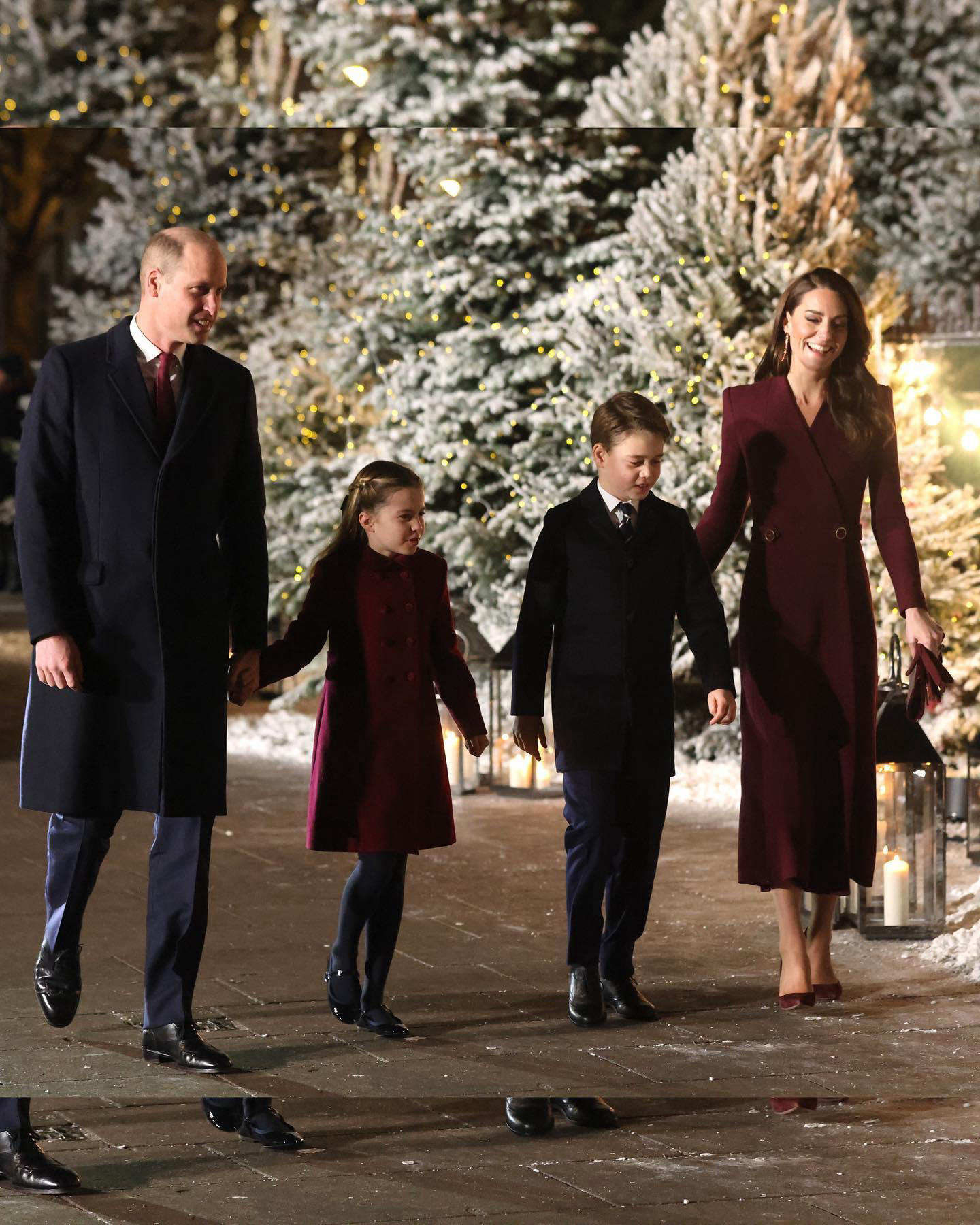 image  1 Just Jared - Members of the royal family, including Prince George and Princess Charlotte, showed up