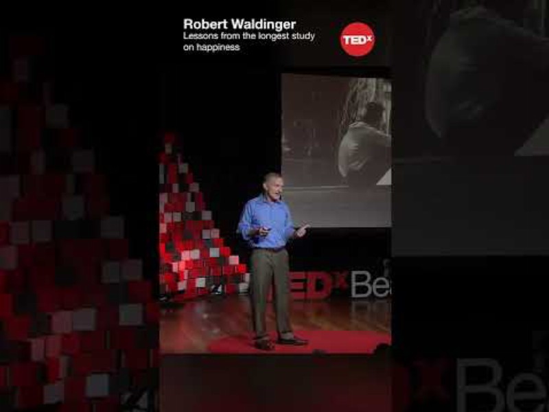 Lessons From The Longest Study On Happiness - Robert Waldinger #shorts #tedx