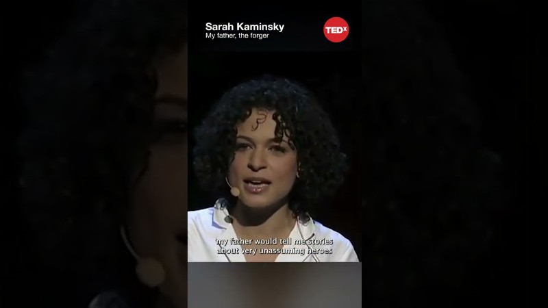 My Father The Forger - Sarah Kaminsky #shorts #tedx