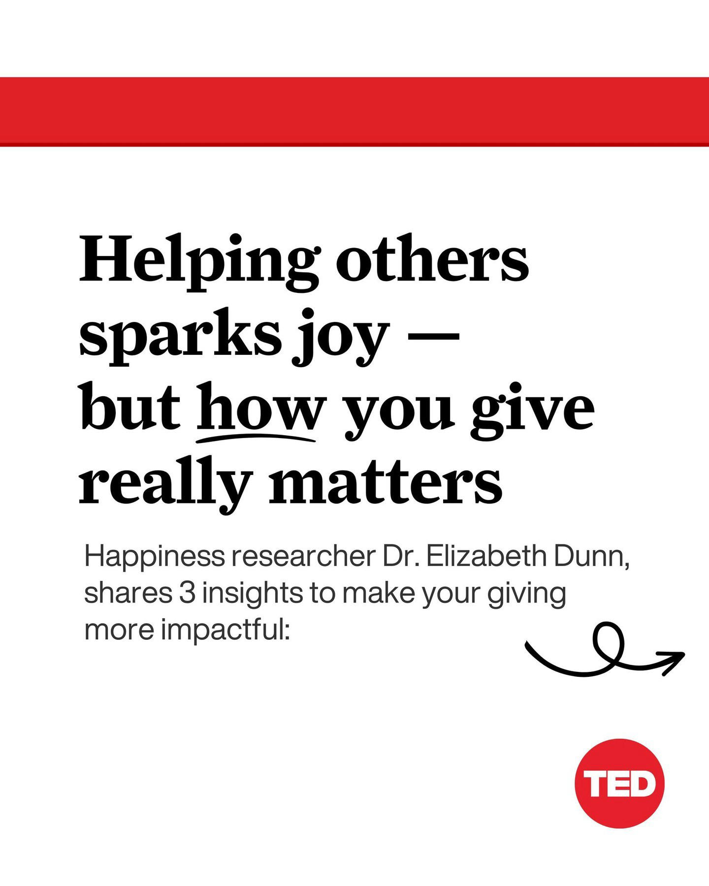 TED Talks - Do you give back to others