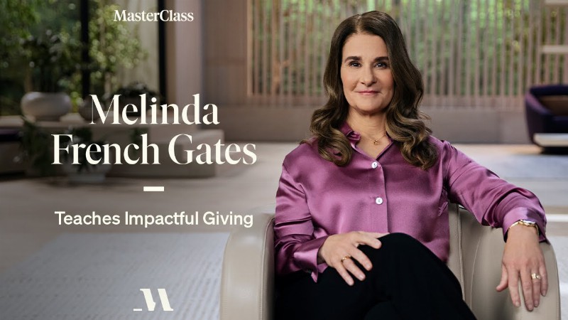 image 0 Use Your Powers For Good With Melinda French Gates : Official Trailer : Masterclass