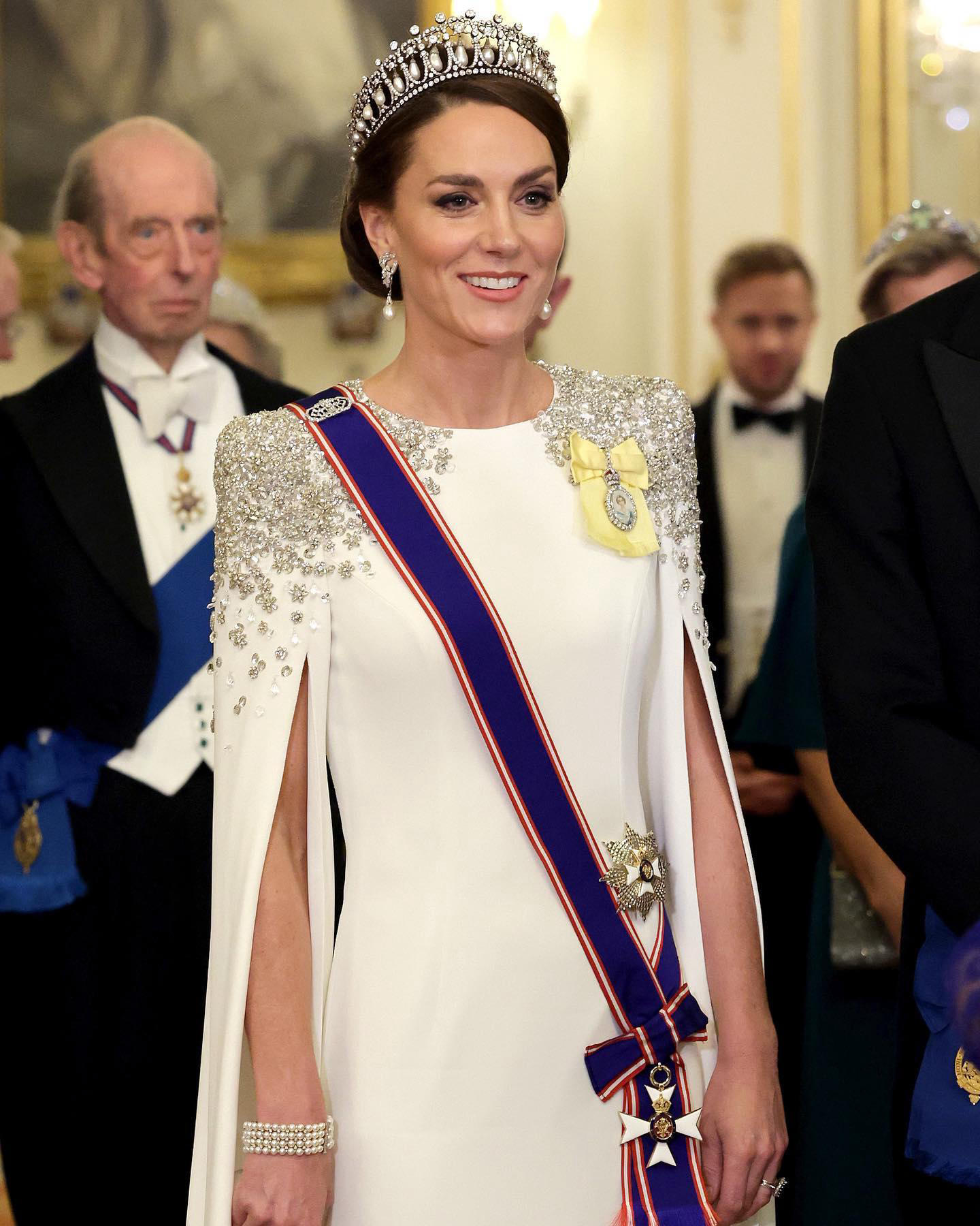 image  1 Vogue - Kate Middleton has made her first black-tie appearance as the Princess of Wales, and for the