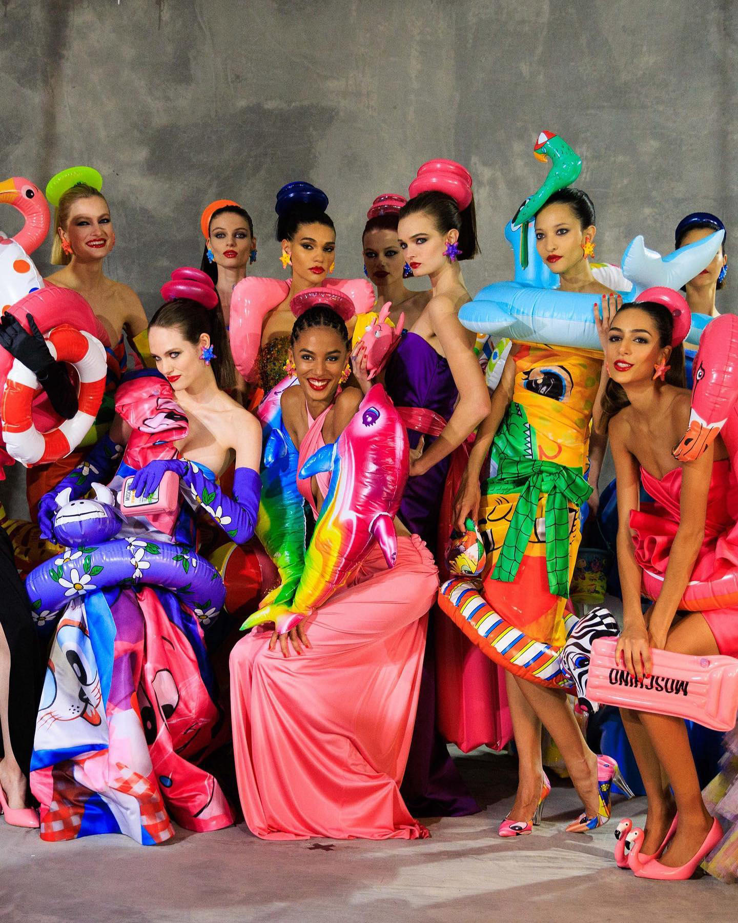 Vogue - Nobody embraces a theme like #jeremyscott, a fact he’s reinforced throughout his eight-year