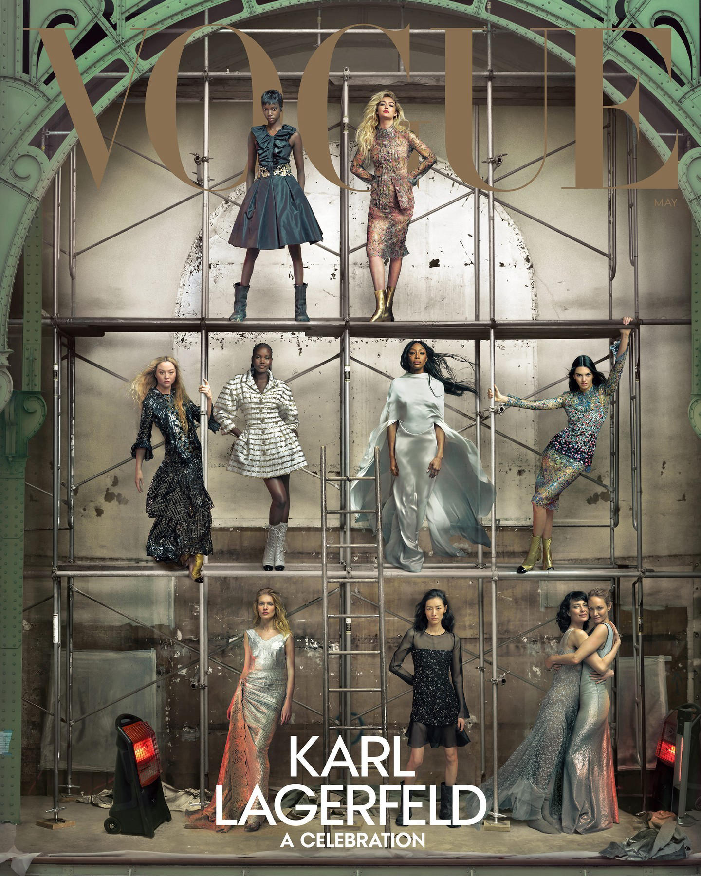 image  1 Vogue’s May issue is a celebration of Karl Lagerfeld