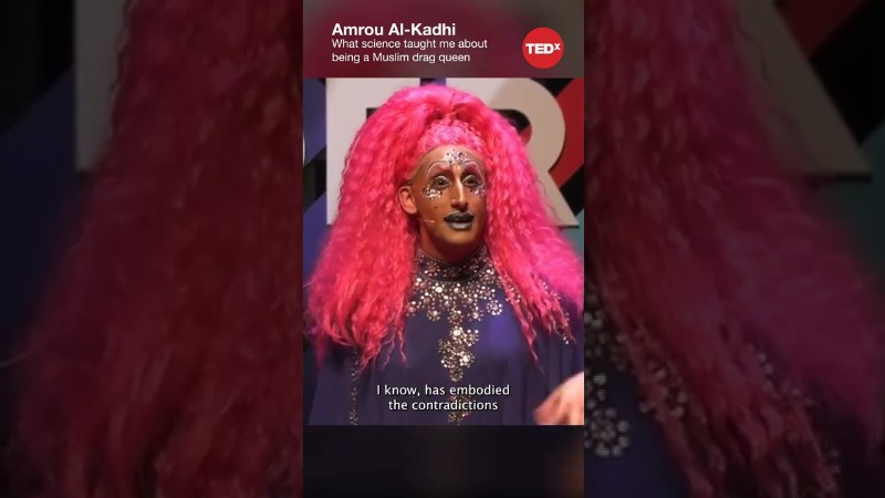 What Science Taught Me About Being A Muslim Drag Queen - Amrou Al-kadhi #shorts #tedx